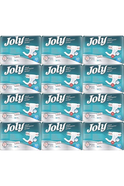 Jolly Joly Yetişkin Bezi Bel Bantlı M - Orta - Medium 360 Adet