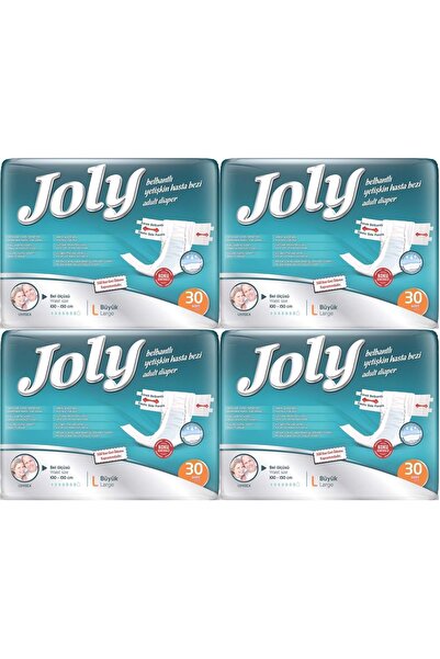 Jolly Joly Yetişkin Bezi Bel Bantlı L - Büyük - Large 120 Adet