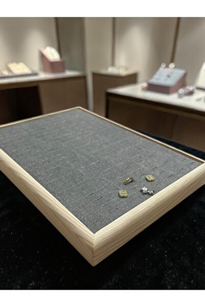 GLSVM %100 Yerli Stant - Piercing Küpe Tablası - 176'lı Takı Organizeri - Sağ...
