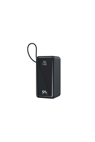 Sezy 50.000 mAh Taşınabilir Şarj Aleti 22.5W PD Hızlı Şarj LCD Şarj Göstergel...