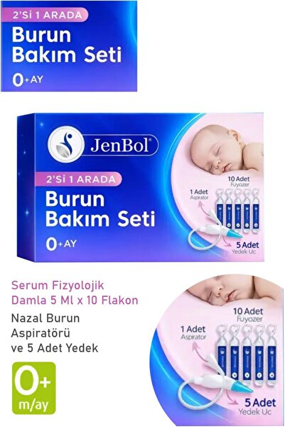 Kids 2'si 1 Arada Burun Bakım Seti