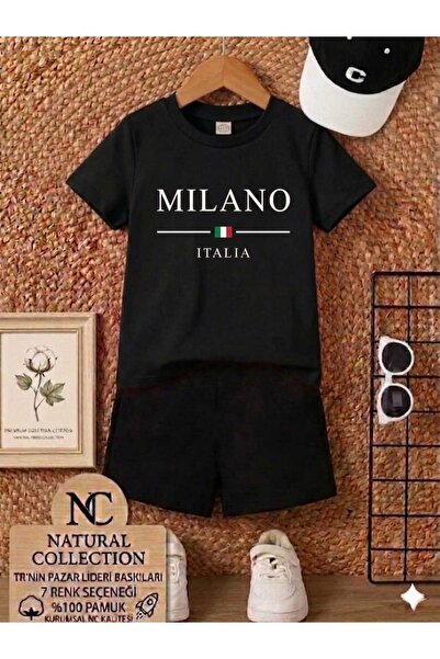 Nice Clothes Παιδικό Σετ Φόρμας με Κουκούλα UNISEX ΜΙΛΑΝΟ ΙΤΑΛΙΑ ΕΚΤΥΠΩΣΗ