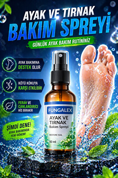 Fungalex Ayak ve Tırnak Bakım Spreyi 50 ml