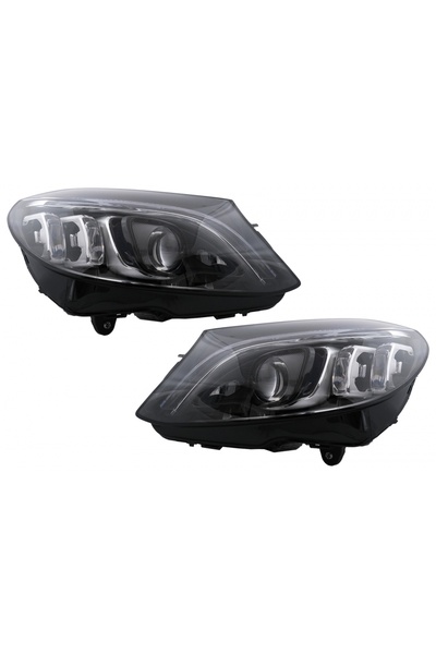 tuningset Faruri LED multifazic complet compatibile cu Mercedes Clasa C W205 ...