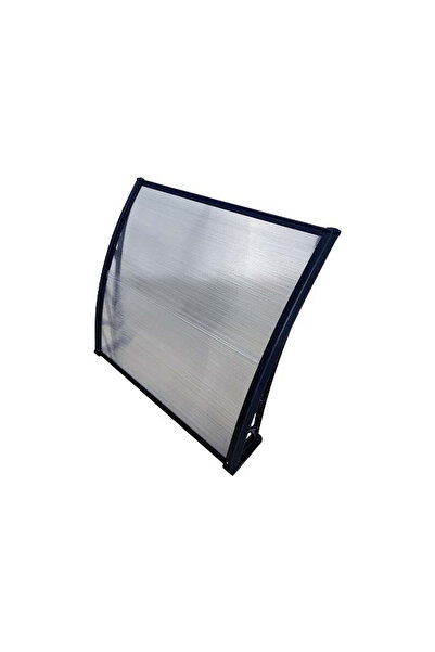 MAPROFI Copertina de usa, MODEL-H 40x60 cm Negru/Transparenta, Placa Policarbonat 5 mm, Suporturi din ABS