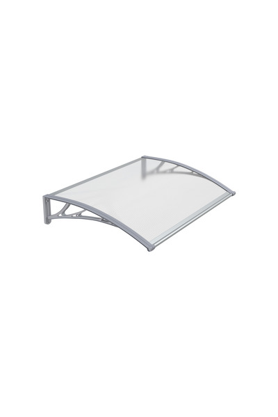MAPROFI Copertină PREMIUM de ușă 120x60cm / marchiză / adăpost / acoperiș - b...
