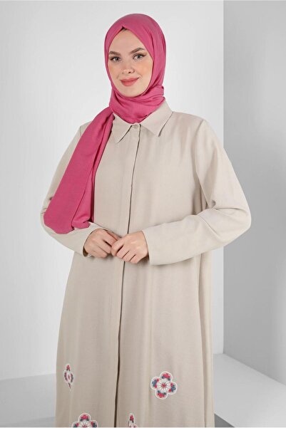 Alvina ÇİÇEK DESENLİ GÖMLEK YAKA UZUN TUNİK 43790