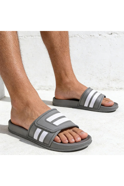 Tmall Men 'House Slippers , PVC, PB2032, gray