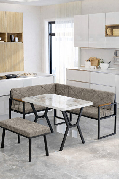 Mygusi Src 70x110cm Efes Masalı, Köşe Takımı, Mutfak, Balkon Köşe Takımı, Mut...