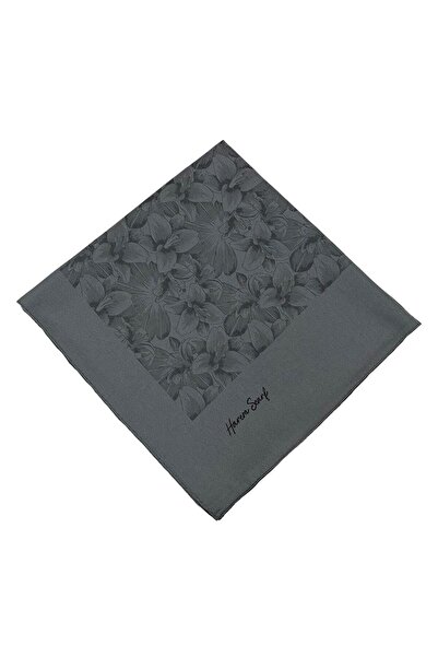 HAREM SCARF Φουλάρι Βισκόζης - Χρυσό Βαθύ - Ανθρακί