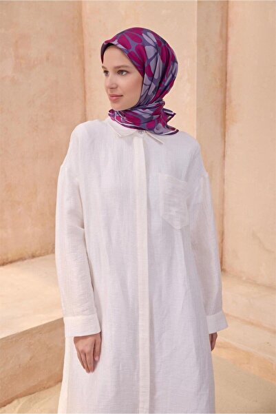 Belli Μαντήλι Twill Μετάξι - 4116-37 Μωβ