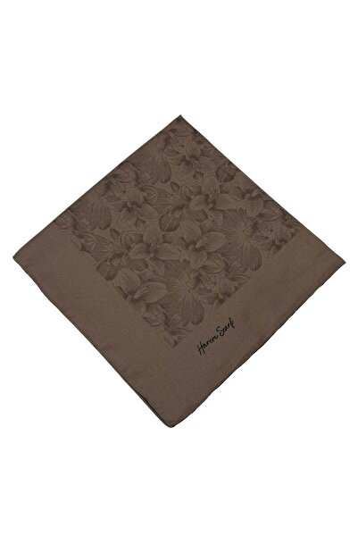 HAREM SCARF Φουλάρι Βισκόζης - Χρυσό Βαθύ - Βιζόν