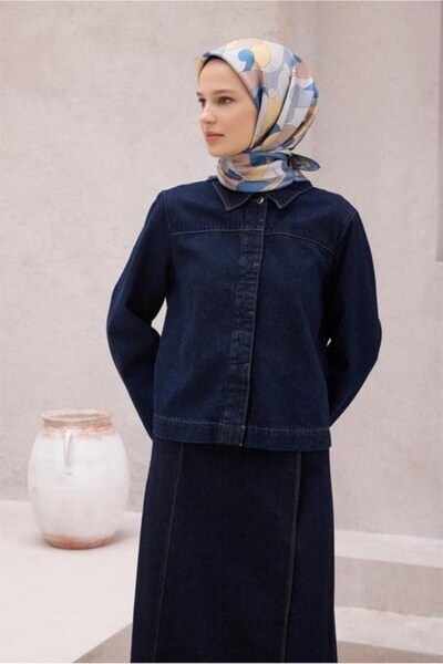 Belli Τουίλ Μετάξι Εσάρπα - 4213-58 Ίντιγκο