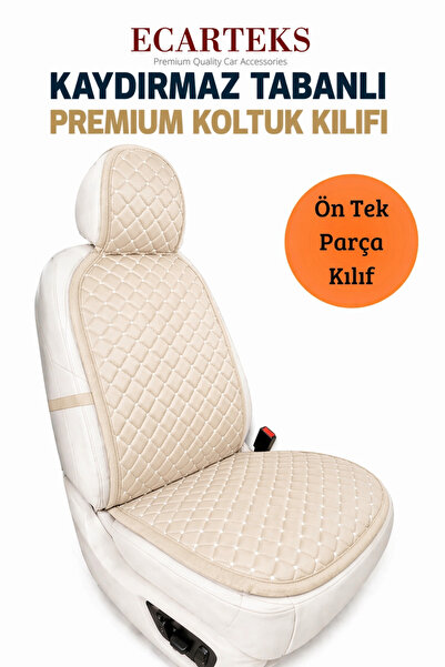 ECARTEKS PREMİUM QUALİTY CAR ACCESSORİES Oto Ön Koltuk Tekli Minder Terletmez...