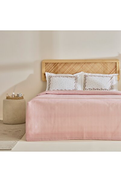 Karaca Home Roshell 100% βαμβακερή σετ μονό πικέ σε σκόνη