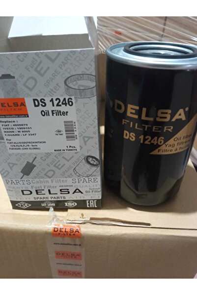 DELSA Genel Markalar DS 1246 -CS 1409 Fiat Traktör Yağ Filtresi