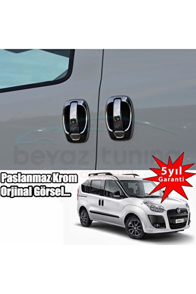 Niken Fiat Doblo Kapı Kolu Kromu Nikelajı Çerçeveli 2010 Sonrası