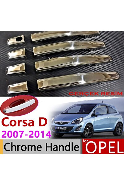 Niken Opel Corsa D Kapı Kolu Kromu Nikelajı