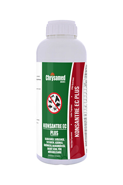Chrysamed Konsantre Ec Plus 1 Lt - 9 Böceğe Karşı Güçlü Etki: Karınca, Kene, ...