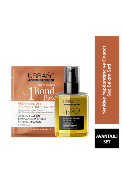 Urban Care No.6 Bond Plex Restore Repair Yıpranma Karşıtı Serum Saç Bakım Yağ...