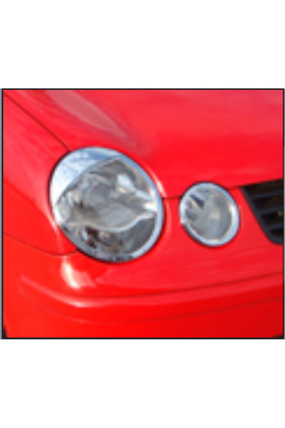 Niken Volkswagen Polo Far Çerçevesi Kromu Nikelajı 2002-2003