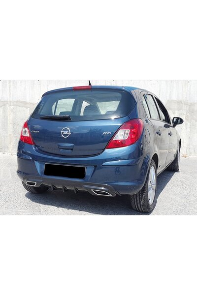 Genel Markalar Opel Corsa D Difüzör Arka Tampon Piano Black