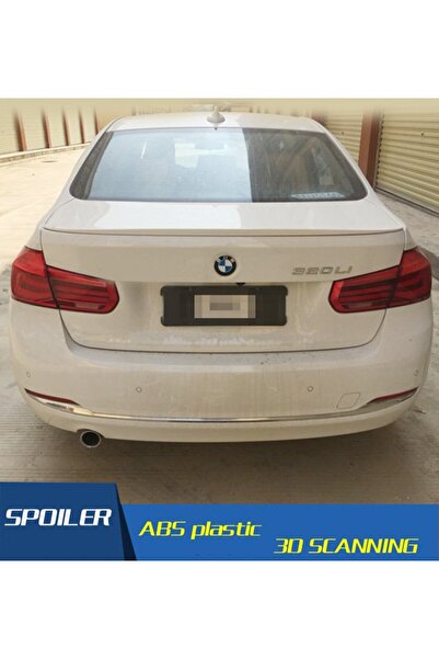Universal Bmw F30 İnce Plastik Bagaj Üstü Spoiler Abs Plastik