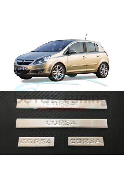 Niken Opel Corsa D Kapı Eşiği Kromu Nikelajı 2006-2014