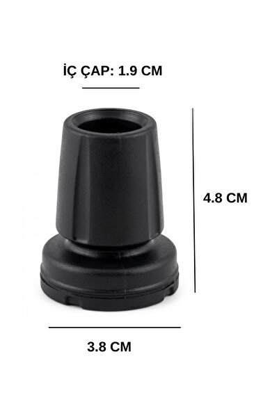 Herdegen 920201 Fransız Kanadyen / Koltuk Değneği Lastiği 19/44 Mm