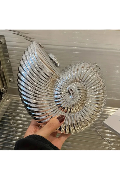 Gogoey Βραδινό φόρεμα Nautilus Snail Heart Model και τσάντα αρραβώνων για γάμο