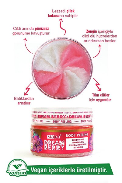 Mara DREAMBERRY VUCUT PEELINGI - 300 G