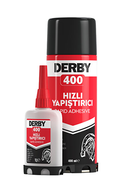 Derby 400ml MDF Hızlı Yapıştırıcı Seti