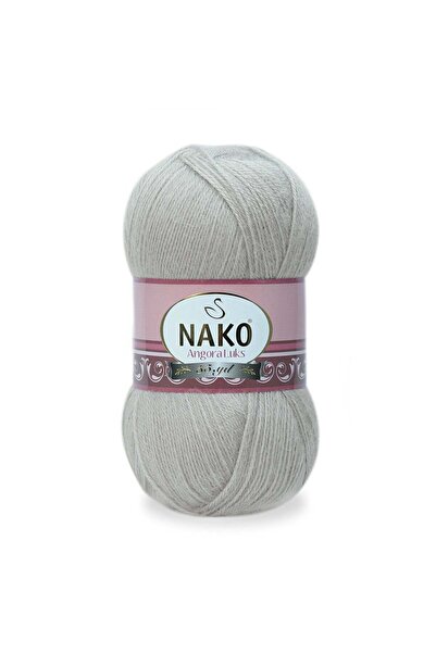 NAKO ANGORA LUKS 11031 Γκρι Μπεζ