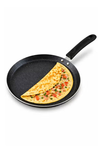 DELICI 26CM Tawa Pan Granite Coating PFOA-Free Non-Stick Aluminium Heat-Proof...