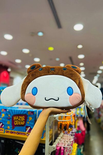Miniso Sanrio Lisanslı Cinnamoroll Yastık Battaniye – 2’si 1 Arada Figürlü Ya...