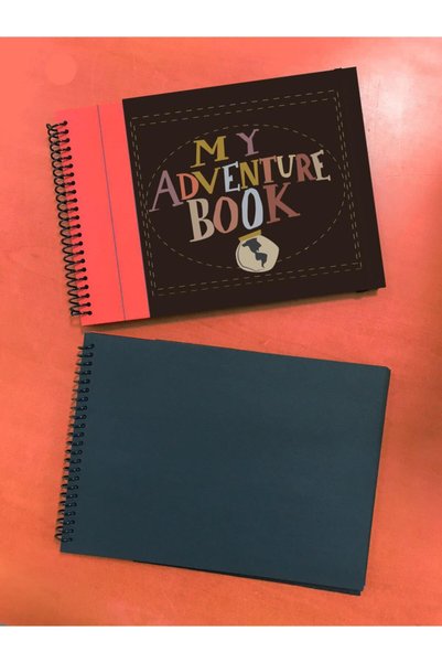 PAKLON My Adventure Book Travel Adventure Notebook Black Inner Page