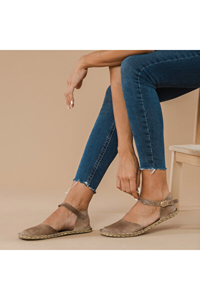 atlantishandmade Kadın Barefoot Sandalet, Yalın Ayak Sandalet