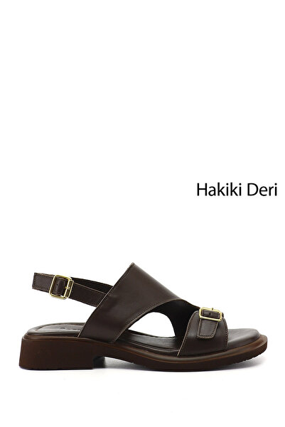 GÖNDERİ(R) Πέδιλα - Καφέ - Casual