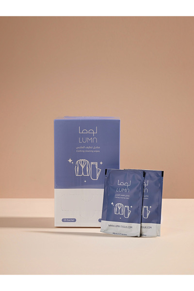 luma عبوه منديل مبلله لتنظيف الملابس | من مناديل لوما