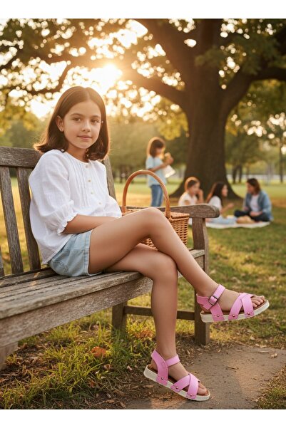 Kidessa 055 Ανατομικά Σόλα Strappy Girl's Daily Sandals