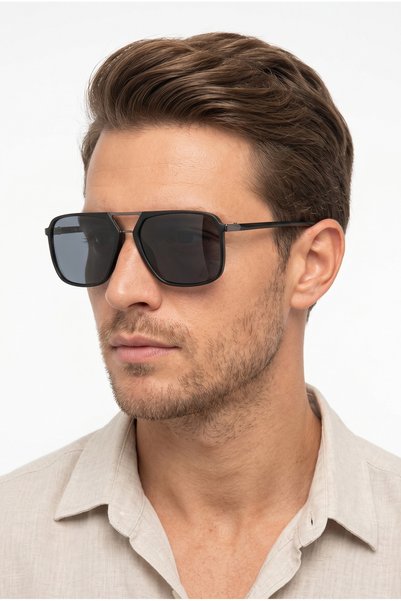 La Viva Metallic Matte UV400 Filter Men's Sunglasses G24LVS3004R04