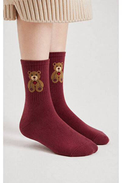 İpeksi Teddy Cotton College Socks – Anti-Sweat, Comfortable, Casual Unisex Basic