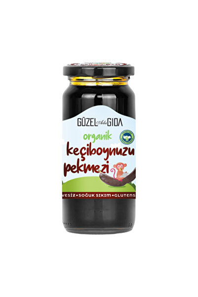 Güzel Ada Gıda Organik Keçiboynuzu Pekmezi 290 gr (SOĞUK SIKIM)