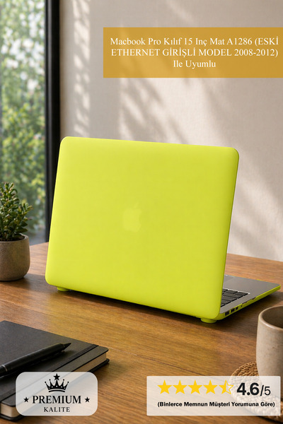 Mcstorey Macbook Pro Kılıf 15 Inç Mat A1286 (ESKİ ETHERNET GİRİŞLİ MODEL 2008...