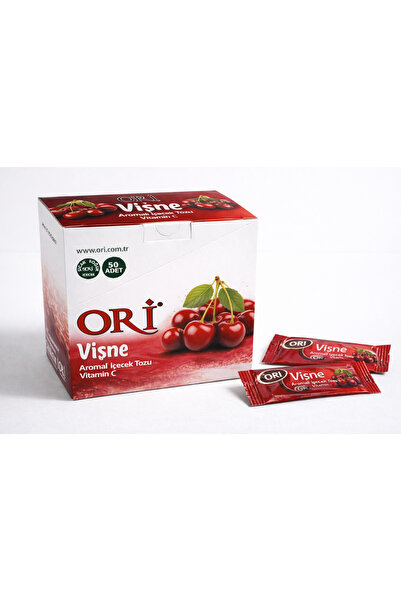 Ori Vişne Toz Aromalı Içecek Tozu 24 Lü 9 Gr.