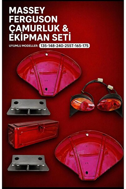 PTP MASSEY FERGUSON 135-148-240-255T-260G-165-176 YARIM ÇAMURLUK VE PLASTİK A...
