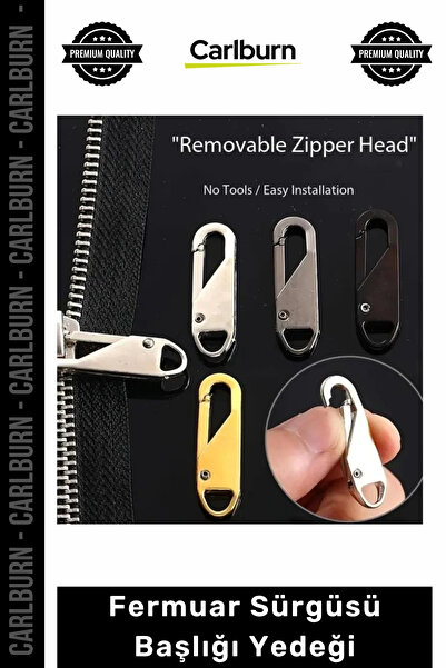 Carlburn # Φερμουάρ Ανθεκτικό στη σκουριά Υψηλής ποιότητας Μεταλλικό Σετ Επισ...