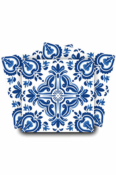 Hedef Plus Muftak Banyo Fayans Kaplama Duvar Dekorasyon Sticker Folyo 30 Adet...