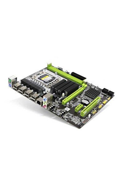 TURBOX TZX-X58 Pro Sata Ddr3 1600MHz Usb 2.0 Ses G.Lan 1366P 1.Gen Kutusuz An...