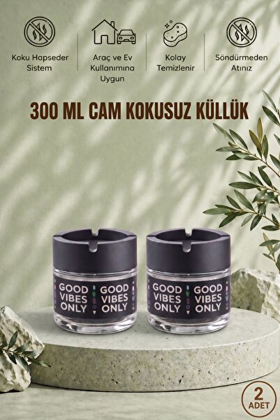 LE PARİS Good Vibes 2 τεμάχια γυάλινο σώμα χωρίς άρωμα με πλαστικό κάλυμμα | ...